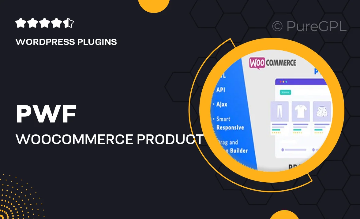 PWF WooCommerce Product Filters