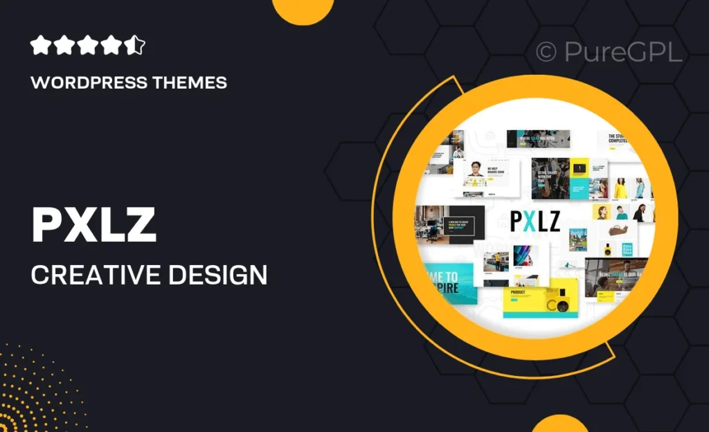 Pxlz – Creative Design Agency Theme 6 Pxlz – Creative Design Agency Theme