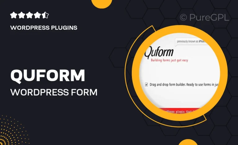 quform wordpress form builder 1