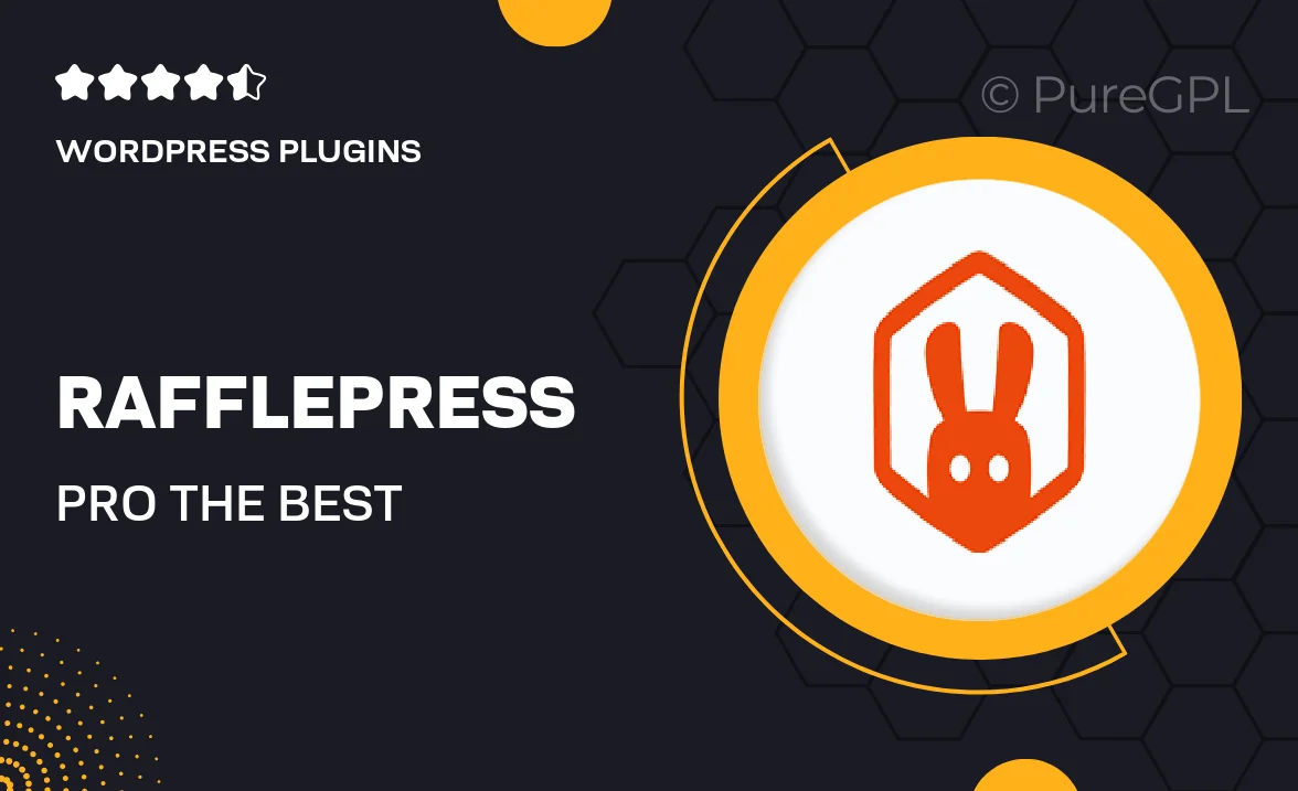 RafflePress Pro – The Best WordPress Giveaway Plugin