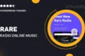 Rare Radio | Online Music Radio Station & Podcast WordPress Theme