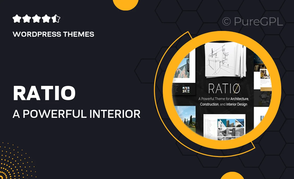 Ratio – A Powerful Interior Design and Architecture Theme