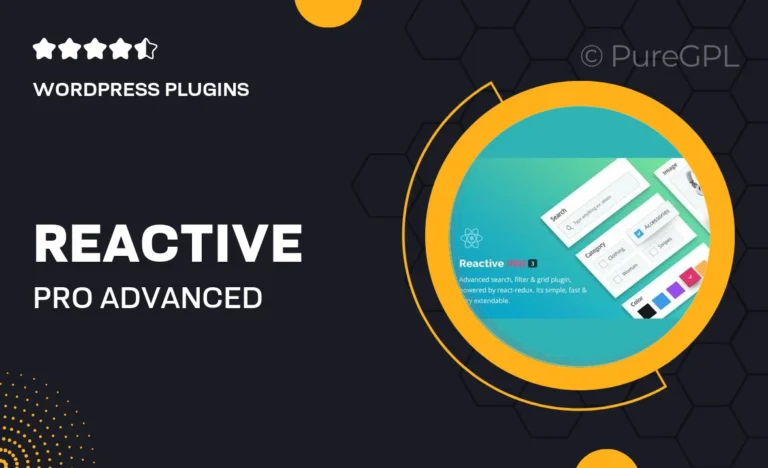 reactive pro advanced wordpress search filter map grid