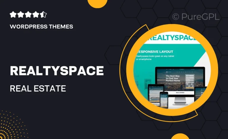 realtyspace real estate wordpress theme