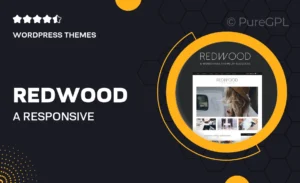 Redwood – A Responsive WordPress Blog Theme