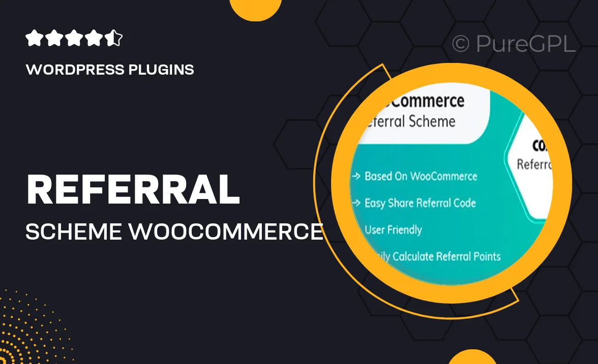 Referral Scheme WooCommerce Plugin