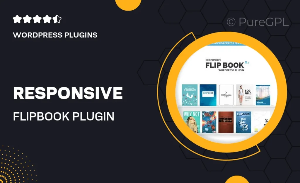 Responsive FlipBook Plugin feature image