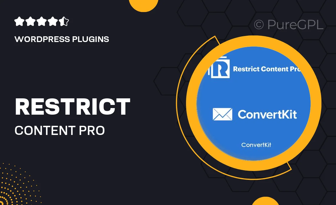 Restrict Content Pro ConvertKit