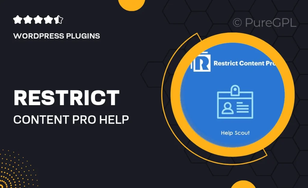 Restrict Content Pro Help Scout 31 Restrict Content Pro Help Scout