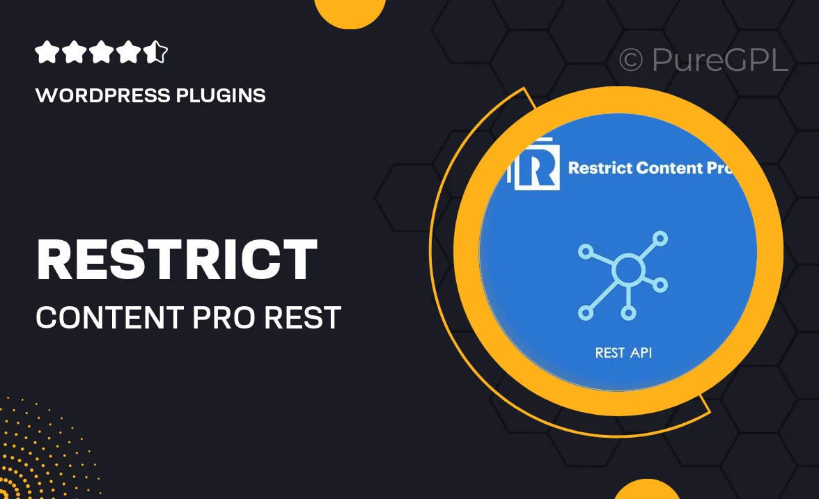 Restrict Content Pro REST API