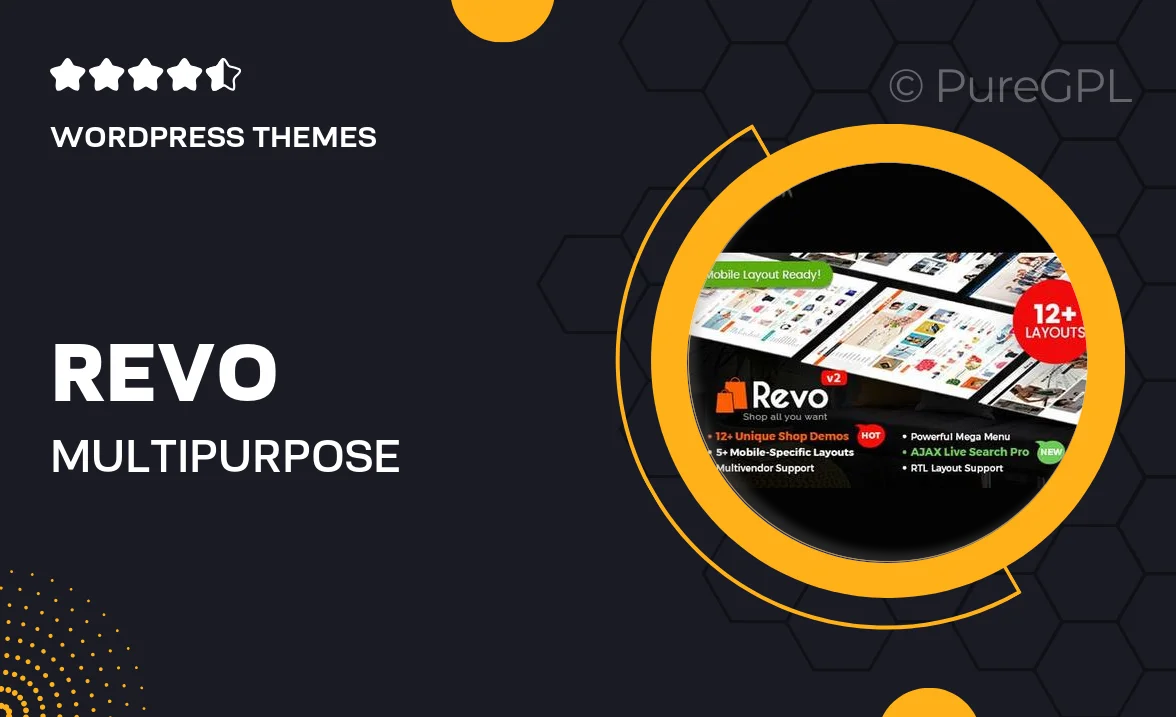 Revo – Multipurpose WooCommerce WordPress Theme