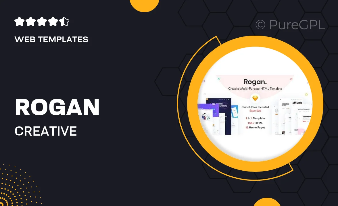 Rogan – Creative Multipurpose HTML + RTL template