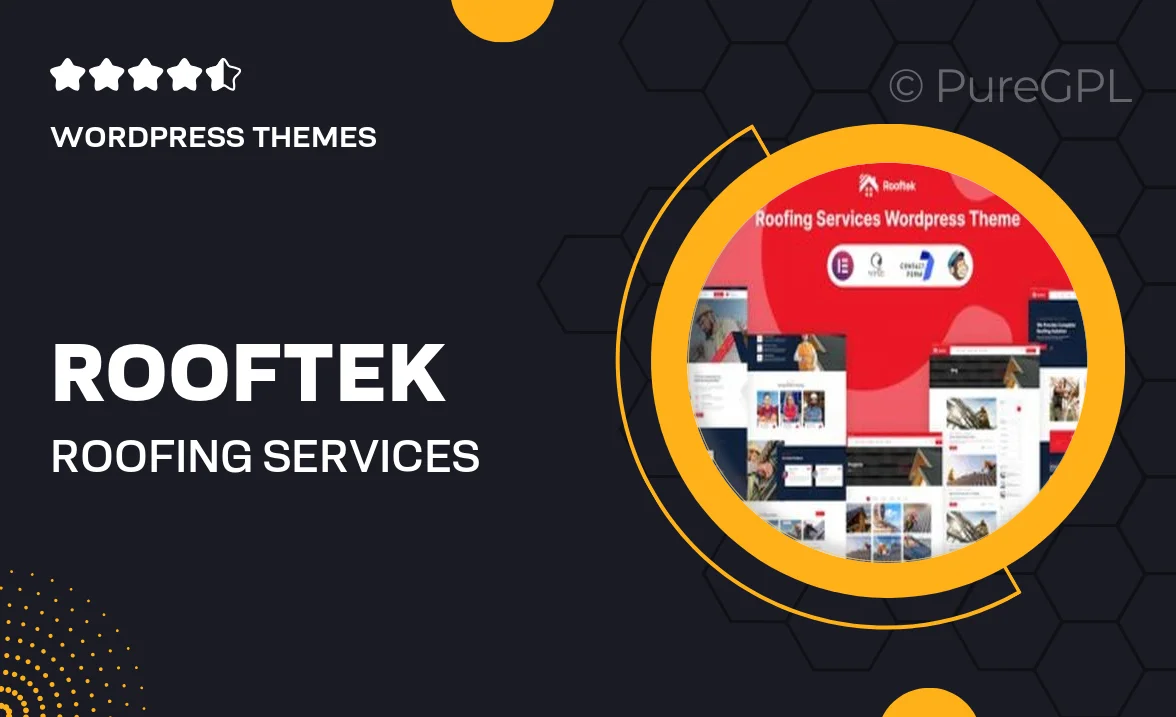 Rooftek – Roofing Services WordPress Theme