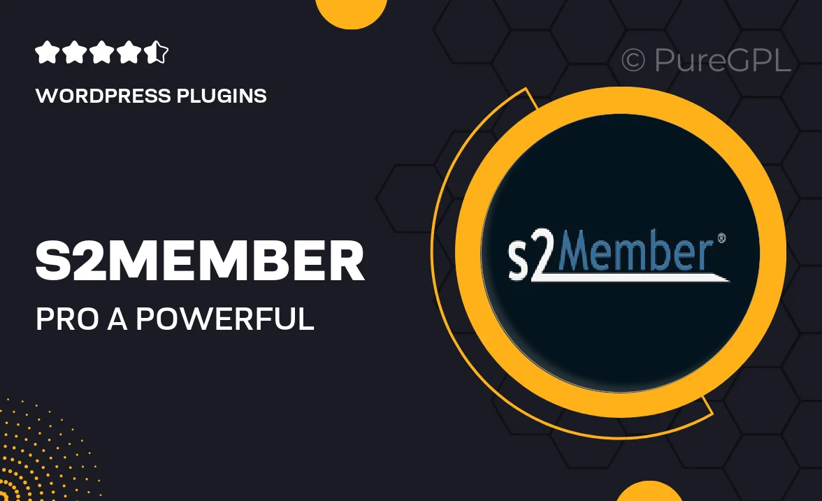s2Member Pro – A Powerful Membership Plugin for WordPress
