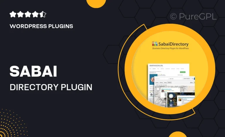 sabai directory plugin for wordpress