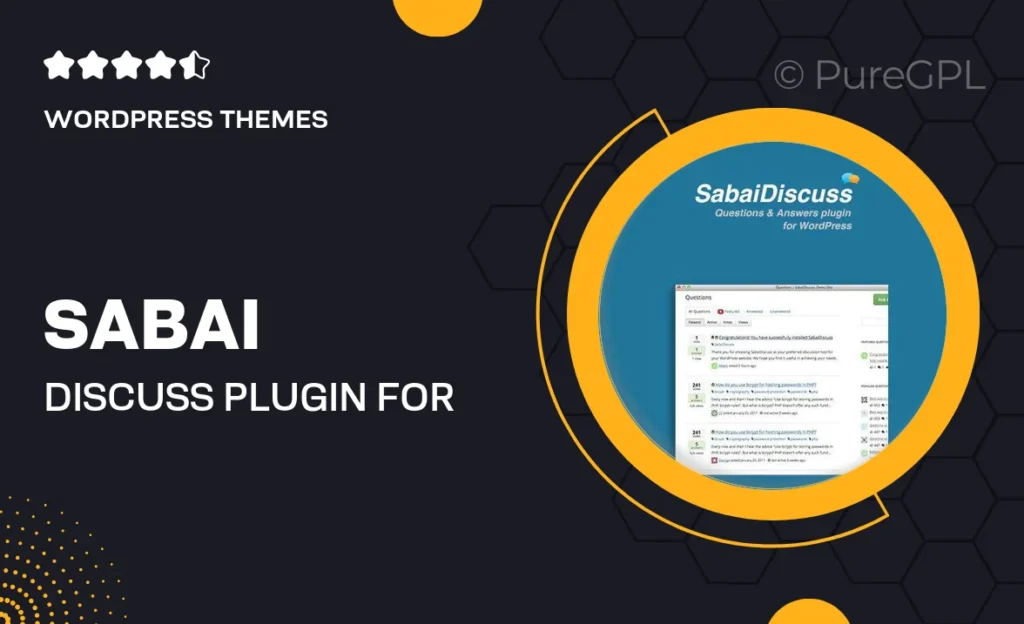 Sabai Discuss Plugin for WordPress 44 Sabai Discuss Plugin for WordPress