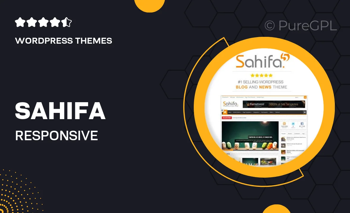 Sahifa – Responsive WordPress News / Magazine / Blog Theme