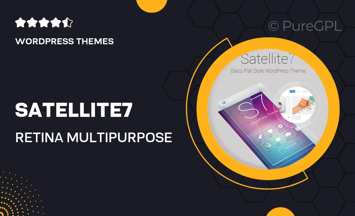 Satellite7 – Retina Multi-Purpose WordPress Theme