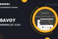 Savoy – Minimalist AJAX WooCommerce Theme