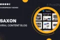 Saxon – Viral Content Blog & Magazine WordPress Theme