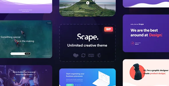 scape multipurpose wordpress theme 1