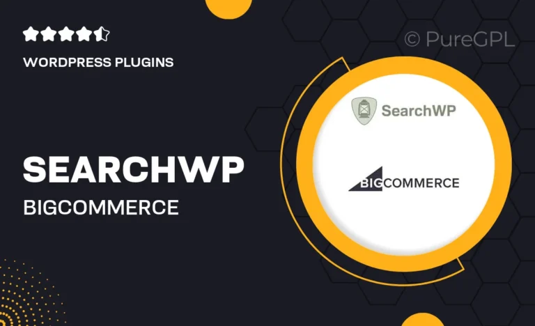 searchwp bigcommerce integration