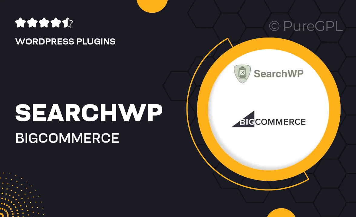 SearchWP BigCommerce Integration