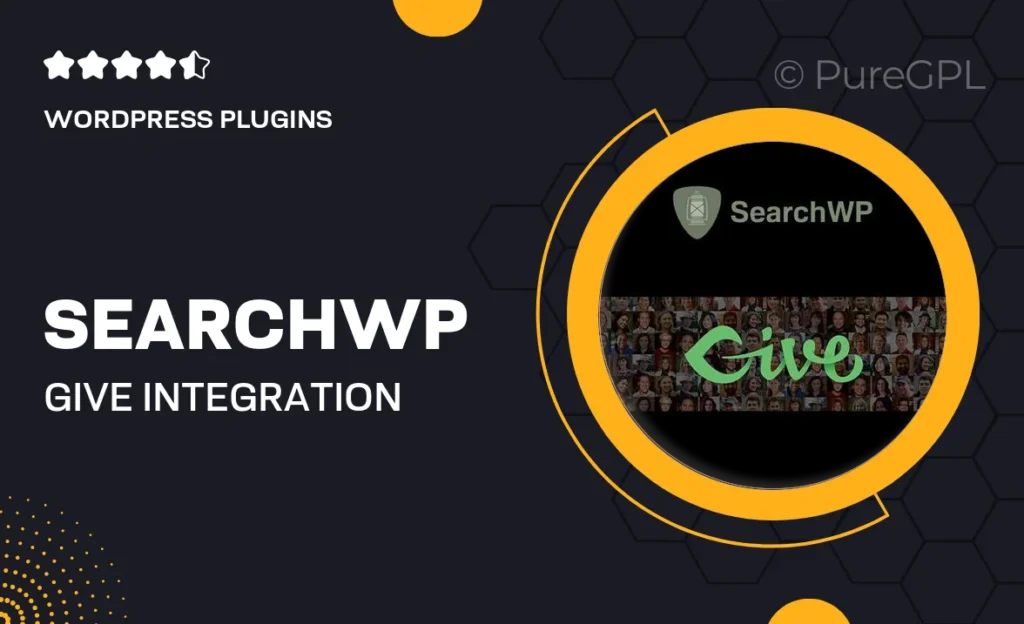 SearchWP Give Integration 32 SearchWP Give Integration