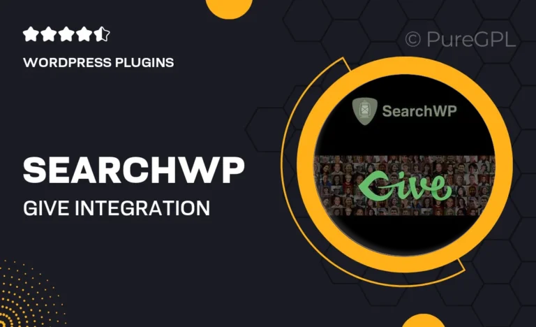 searchwp give integration
