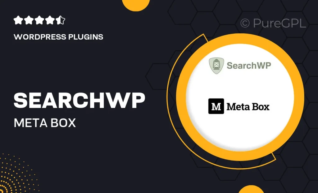SearchWP Meta Box Integration 28 SearchWP Meta Box Integration