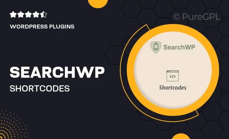 searchwp shortcodes