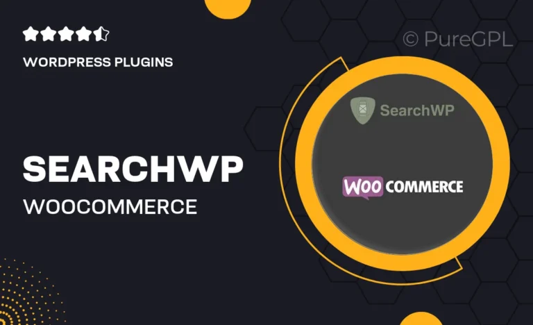 searchwp woocommerce integration