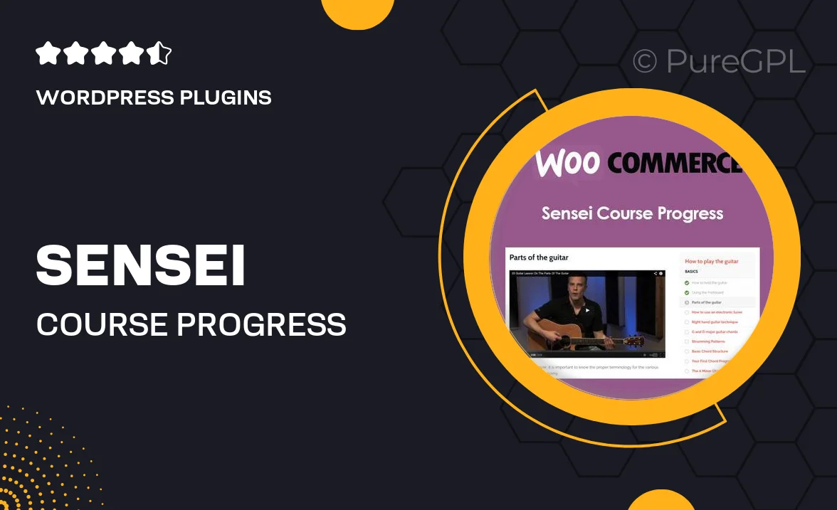 Sensei Course Progress