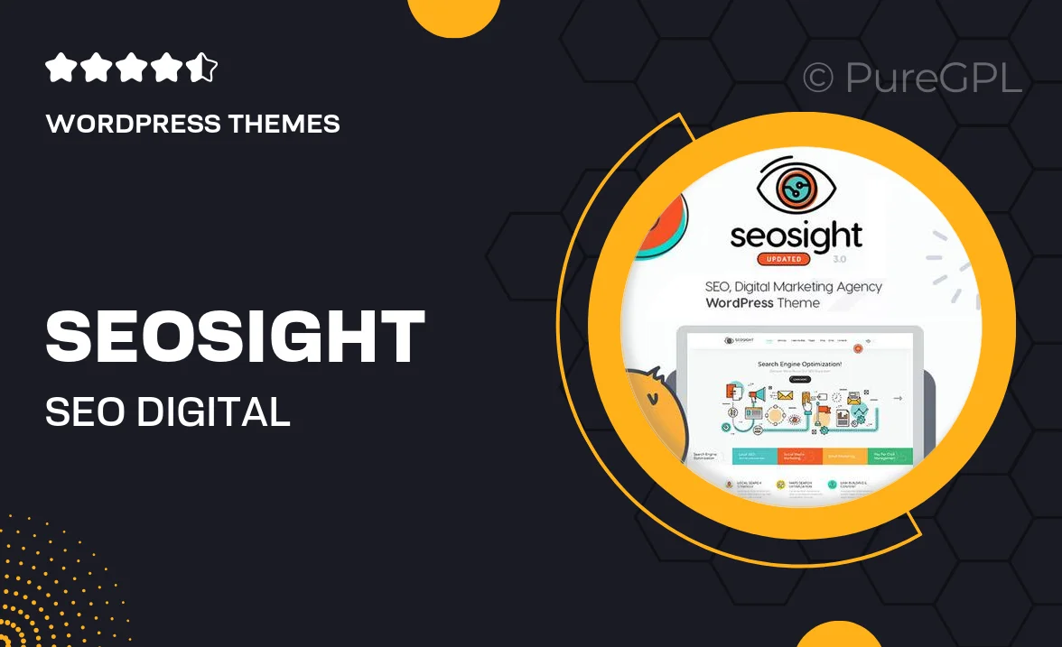Seosight – SEO, Digital Marketing Agency WP Theme with Shop