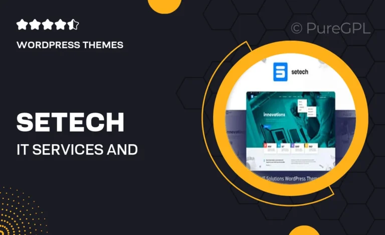 setech it services and solutions wordpress theme