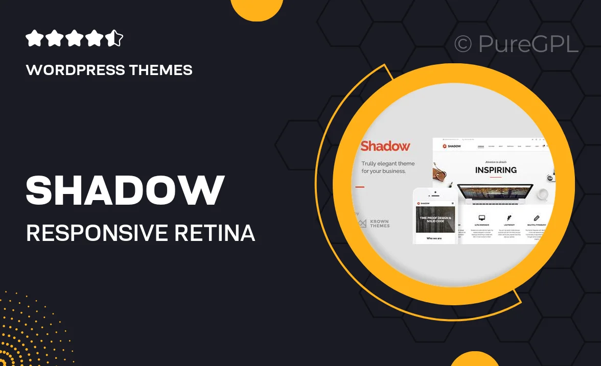 Shadow – Responsive & Retina Multi-Purpose Theme