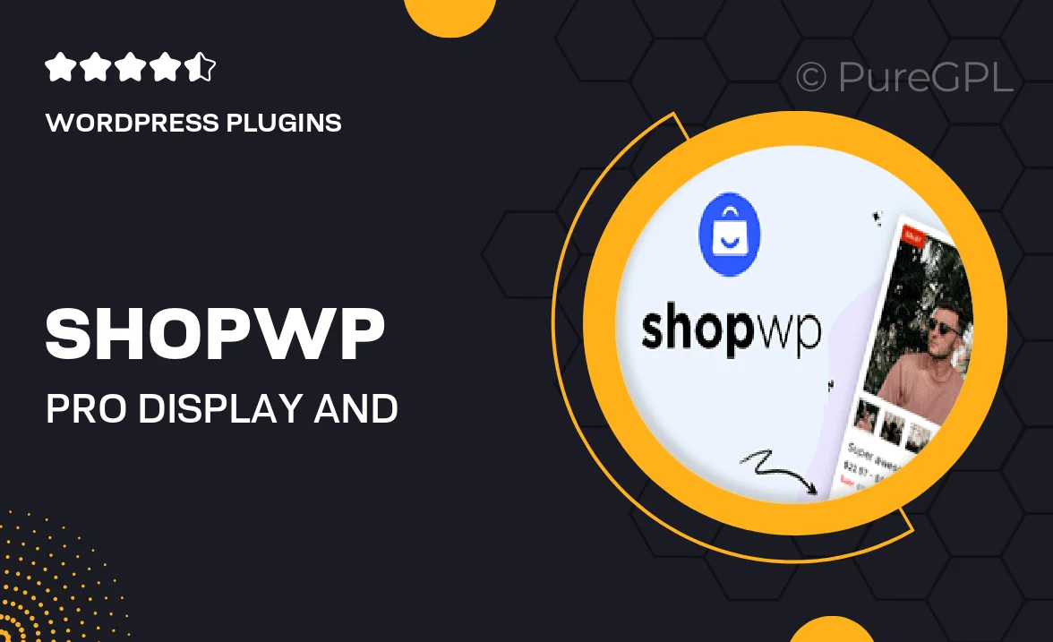ShopWP Pro – Display and sell Shopify products on WordPress