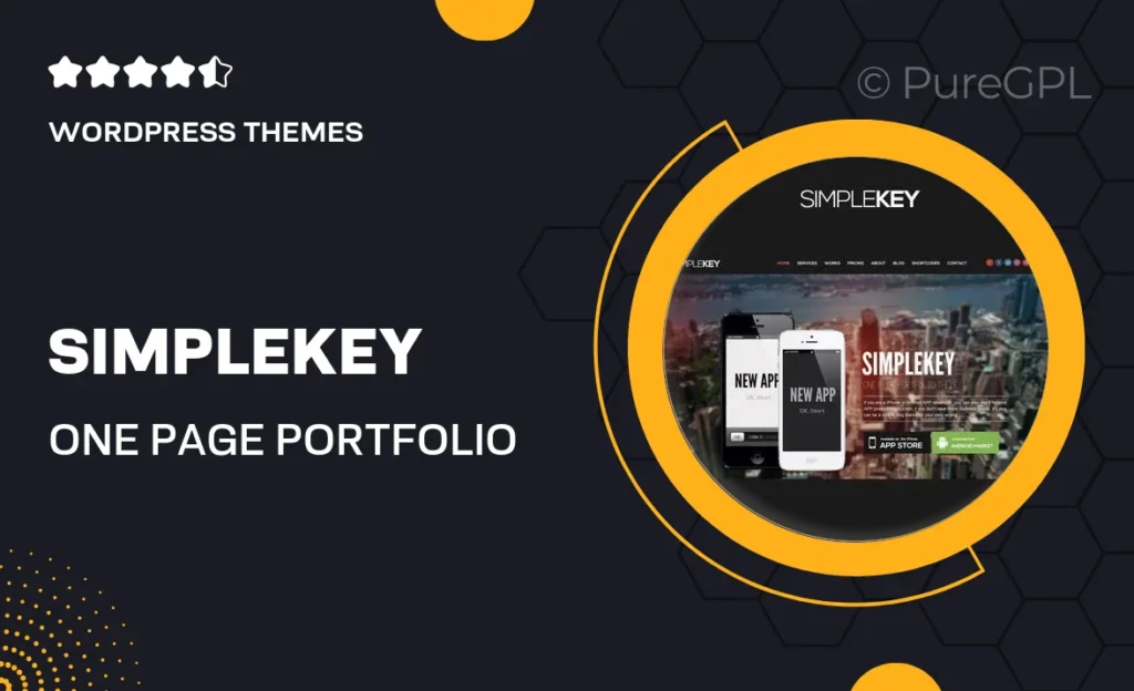 SimpleKey | One Page Portfolio WordPress Theme 38 SimpleKey | One Page Portfolio WordPress Theme