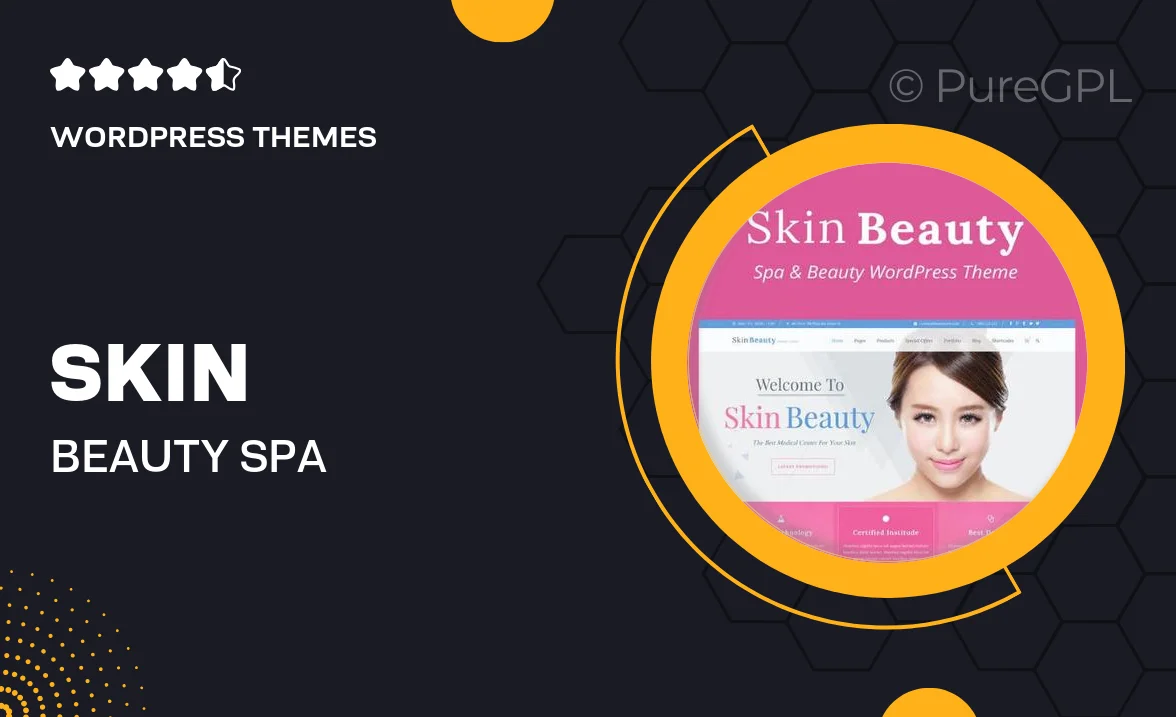 Skin Beauty – Spa WordPress