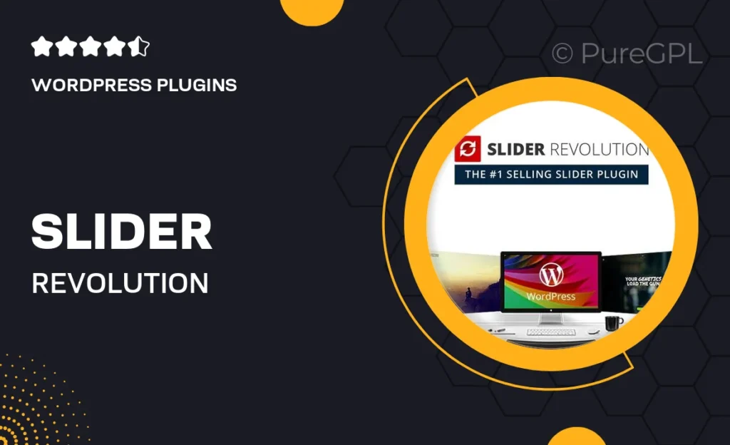 Slider Revolution Responsive WordPress Plugin + Addons + Templates feature image