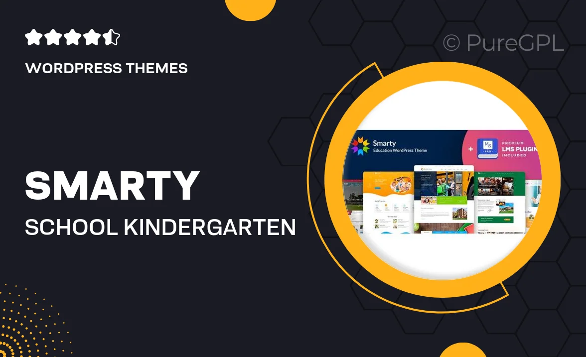 Smarty – School Kindergarten WordPress theme