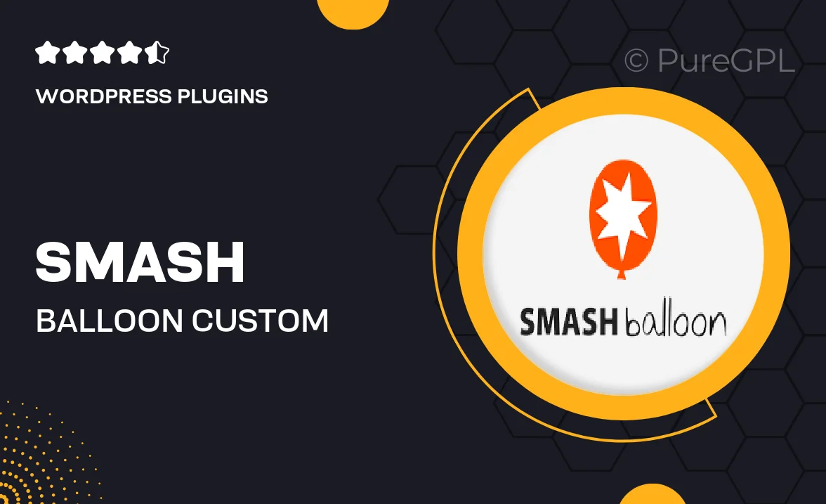 Smash Balloon | Custom Facebook Feed Pro