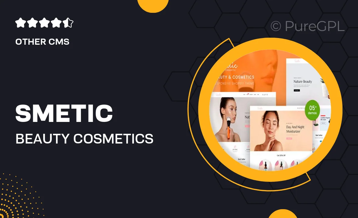 Smetic – Beauty & Cosmetics Shopify 2.0 Theme