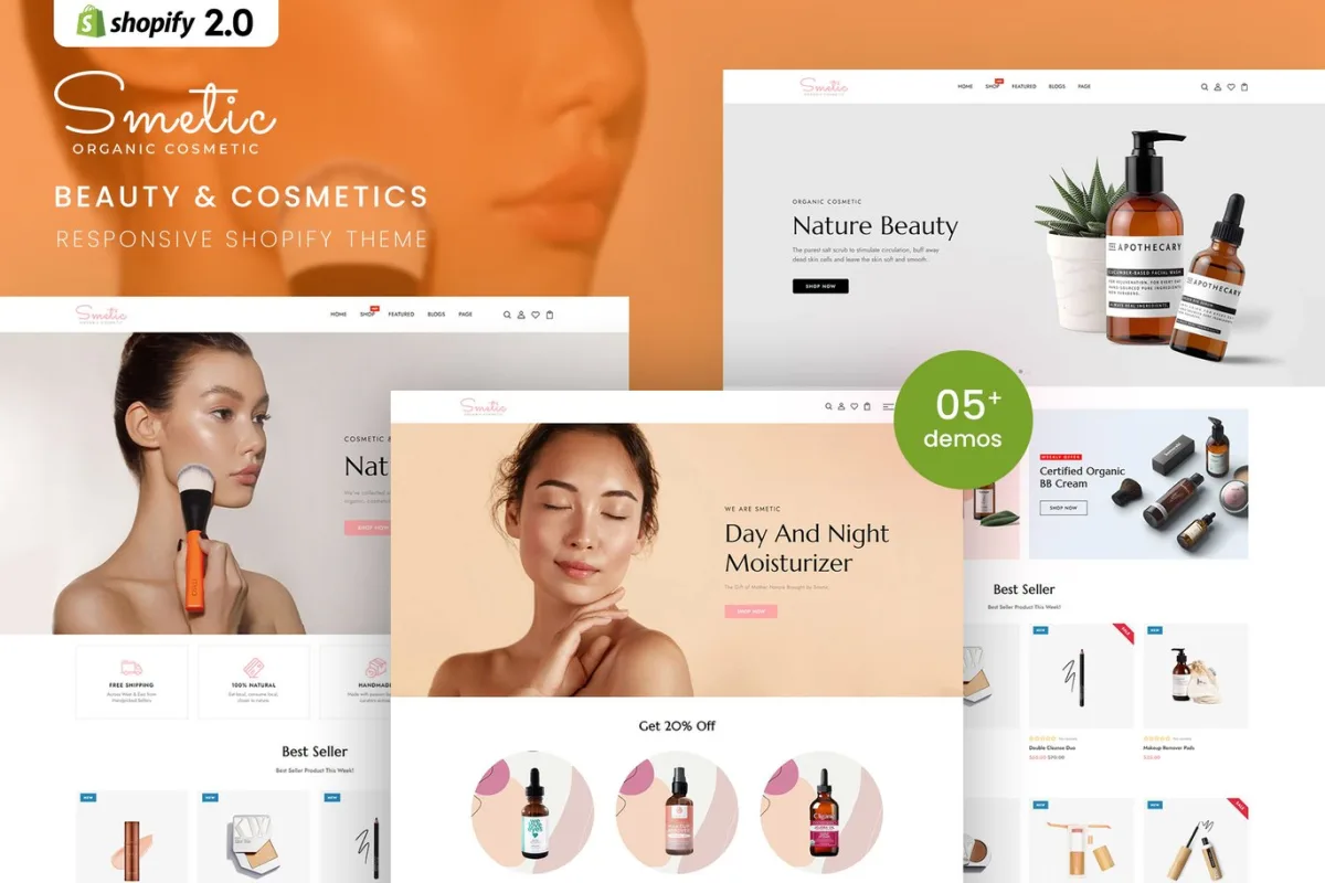 Smetic – Beauty & Cosmetics Shopify 2.0 Theme