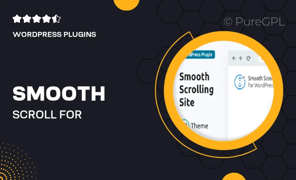 Smooth Scroll for WordPress — Site Scrolling without Jerky and Clunky Effects.