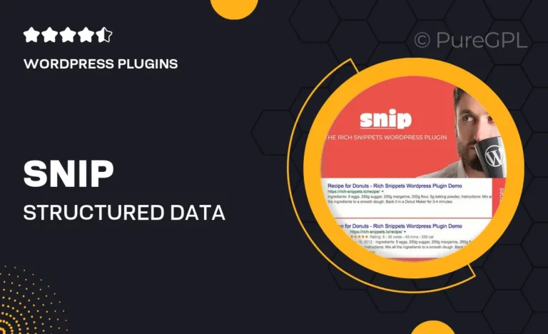snip structured data plugin for wordpress