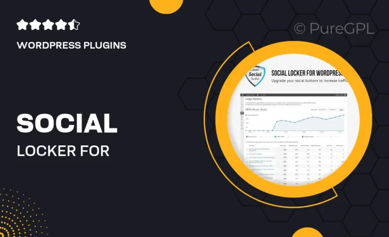 social locker for wordpress