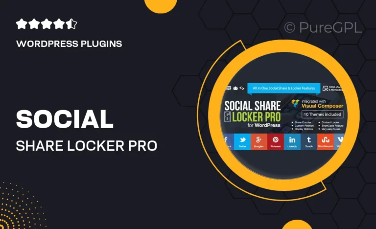 social share locker pro wordpress plugin