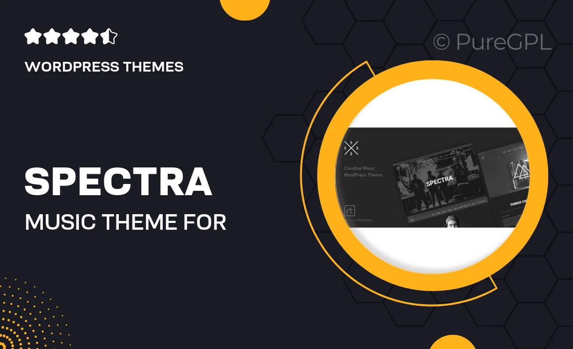 Spectra – Music Theme for WordPress