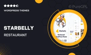Starbelly – Restaurant WordPress Theme